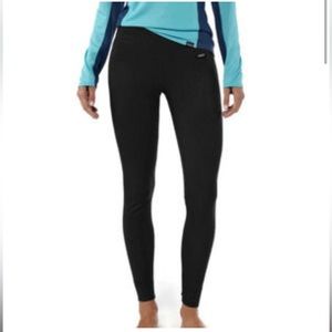 Patagonia Black Midweight Capilene Base Layer Leggings Women's Size Small
